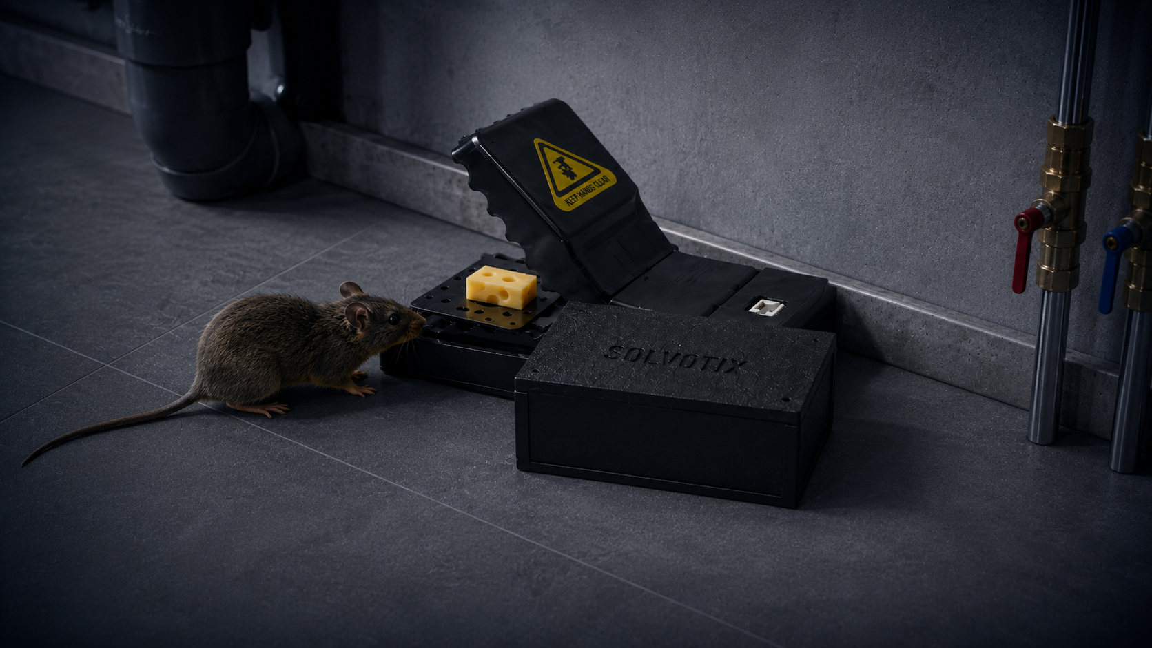 Solvotix smart mousetrap