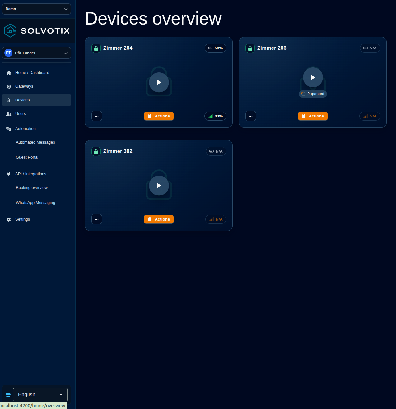 Device control